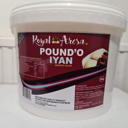Poundo Iyan by Royal Aresa 9kg bucket